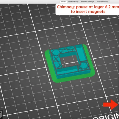 Magnetic Tiles Haunted House: Roof – Mái nhà nam châm
