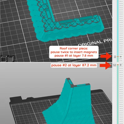 Magnetic Tiles Haunted House: Roof – Mái nhà nam châm