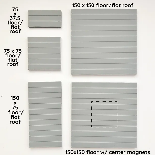 Magnetic Tiles Haunted House: Miếng Sàn/Mái Phẳng - Image 2