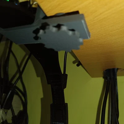 Giá treo tai nghe gắn bàn in 3D gọn gàng tiện lợi (V1, V2, V3)