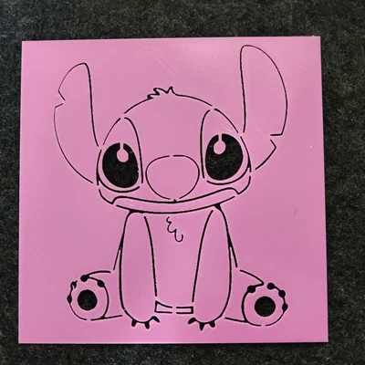 Stencil Stitch của Disney (STL)