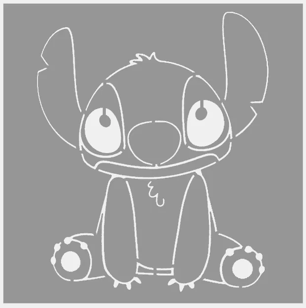 Stencil Stitch của Disney (STL) - Image 2
