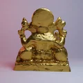 Lord Ganesha (Low-Poly) - Mẫu 3D tượng thần đầu voi - Thumbnail 7