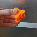Đồ chơi fidget 3 trụ xoắn bánh răng (Print-In-Place, có supports) - Thumbnail 2