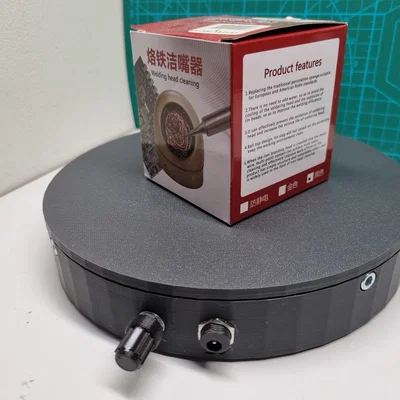 Bàn xoay trưng bày xoay 360° chạy motor (Turntable rotating display stand motorized)