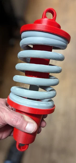 Mô hình phuộc nhún (Shock Absorber) in 3D chi tiết và bền bỉ - Image 1