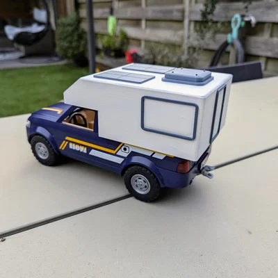 Playmobil Truck 2170534 Camper Flatbed – Phần camper gắn thêm