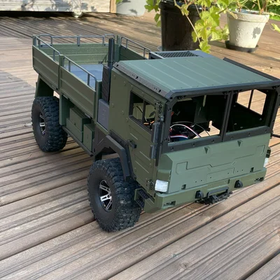 Mod mái phẳng cho hard body Armadillo SCX10 Off-road truck