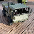 Mod mái phẳng cho hard body Armadillo SCX10 Off-road truck - Thumbnail 5