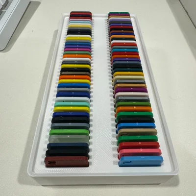 Gridfinity Bambu Labs Filament Swatch Holder
