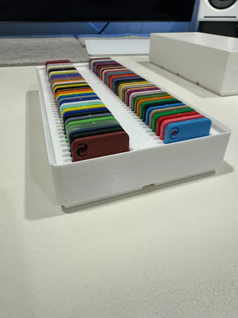 Gridfinity Bambu Labs Filament Swatch Holder - Image 2