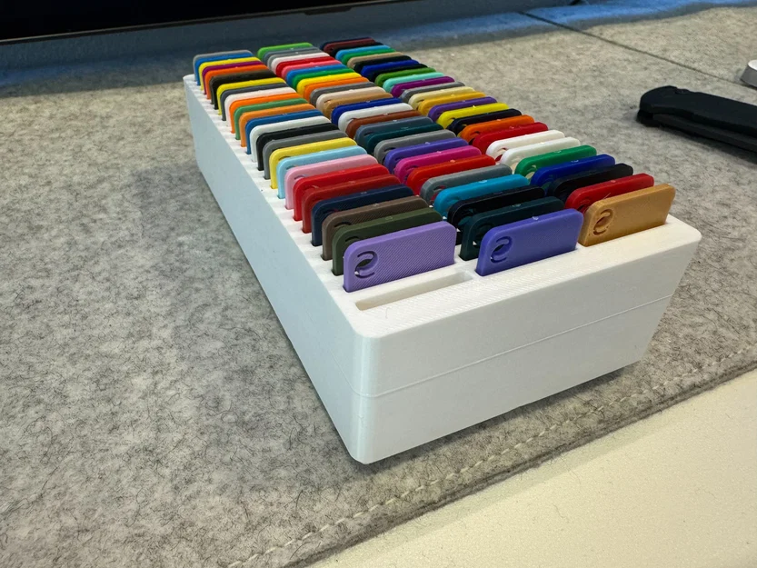 Gridfinity Bambu Labs Filament Swatch Holder - Image 4