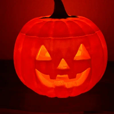 Pumpkin_Lamp – Đèn bí ngô Halloween cho nến tealight điện