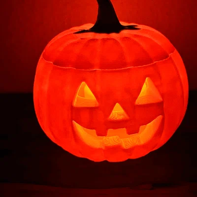 Pumpkin_Lamp – Đèn bí ngô Halloween cho nến tealight điện