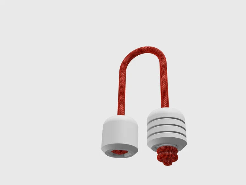 Hạt Begleri cho dây 550 paracord, tuỳ chọn gắn đai ốc M6 làm tạ - Image 2