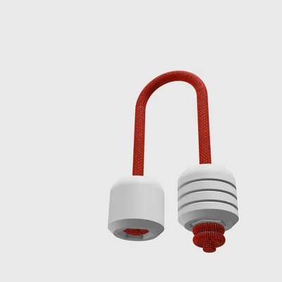 Hạt Begleri cho dây 550 paracord, tuỳ chọn gắn đai ốc M6 làm tạ