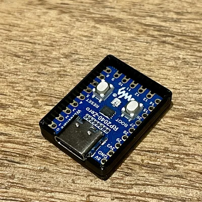 DOOD! Case siêu mỏng cho Waveshare RP2040-Zero!