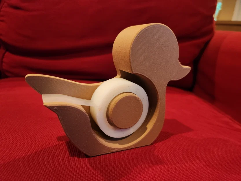 Khay nhả băng keo hình vịt (Duck Tape Dispenser) - Image 1