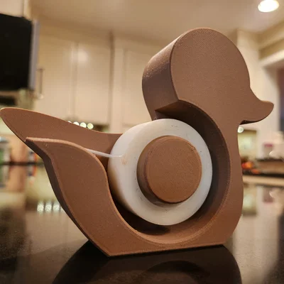 Khay nhả băng keo hình vịt (Duck Tape Dispenser)