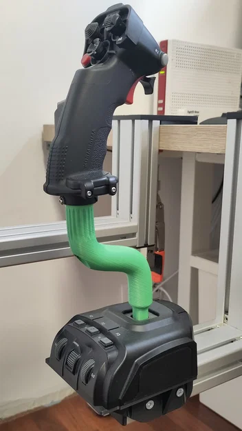 Extension offset cho VKB Gladiator NXT (120mm, lệch sau 70mm) - Image 1