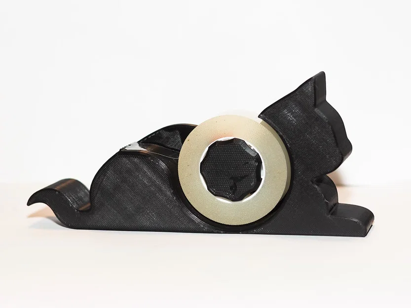Khay cắt băng keo hình mèo (Cat tape dispenser) - Image 1