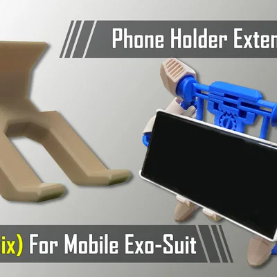 Phần Mở Rộng Kẹp Điện Thoại Cho Mobile Exo-Suit
