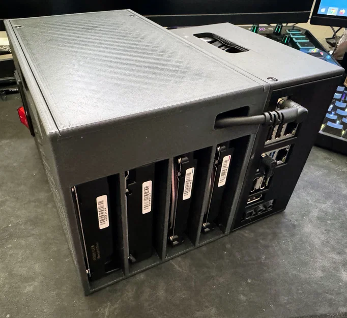 Case Odroid H4 + NAS HDD 2.5/3.5" và PSU - Image 3