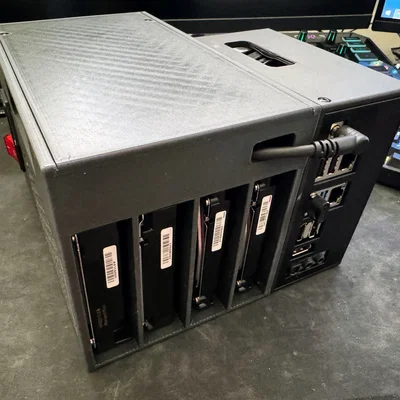 Case Odroid H4 + NAS HDD 2.5/3.5" và PSU