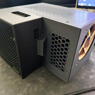 Case Odroid H4 + NAS HDD 2.5/3.5" và PSU