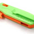 Dao utility Adélie Crossbar Locking kèm móc túi! In 3D full, không ốc/lò xo/keo - Thumbnail 2