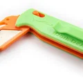 Dao utility Adélie Crossbar Locking kèm móc túi! In 3D full, không ốc/lò xo/keo - Thumbnail 3