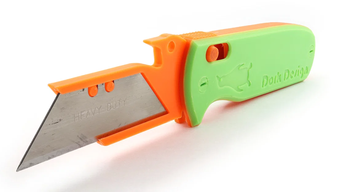 Dao utility Adélie Crossbar Locking kèm móc túi! In 3D full, không ốc/lò xo/keo - Image 4