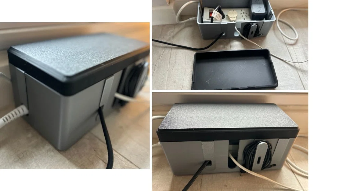 Hộp Sắp Xếp Dây Cáp (Cable Organizer Box) In 3D - Image 2