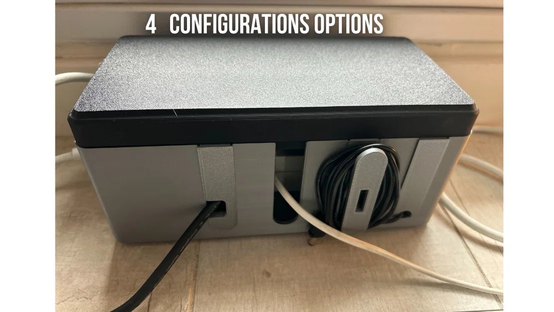 Hộp Sắp Xếp Dây Cáp (Cable Organizer Box) In 3D - Image 3