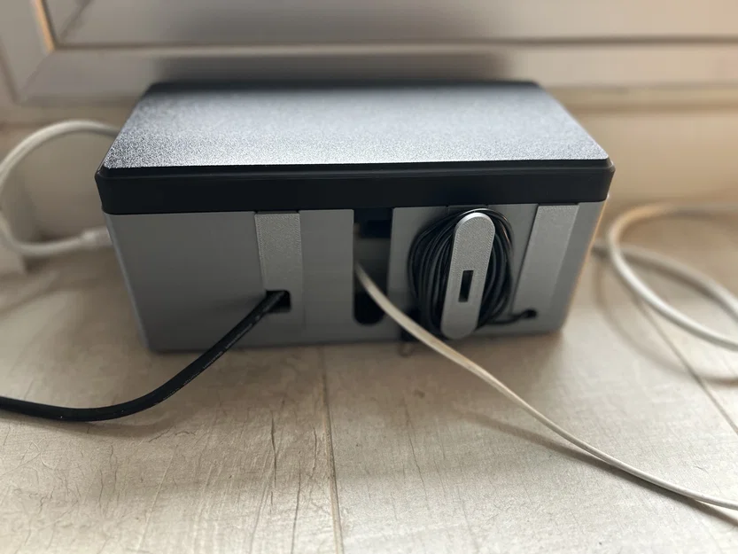Hộp Sắp Xếp Dây Cáp (Cable Organizer Box) In 3D - Image 4