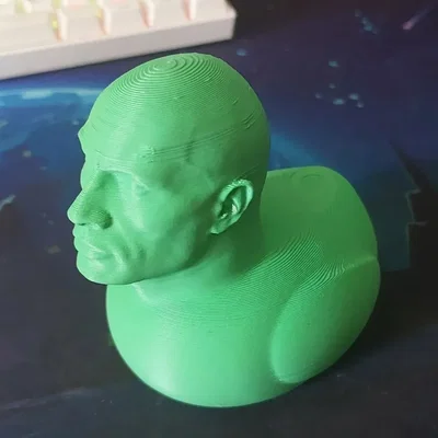 Dwayne "The Duck" Johnson: Mô hình vịt 3D hài hước cực chất