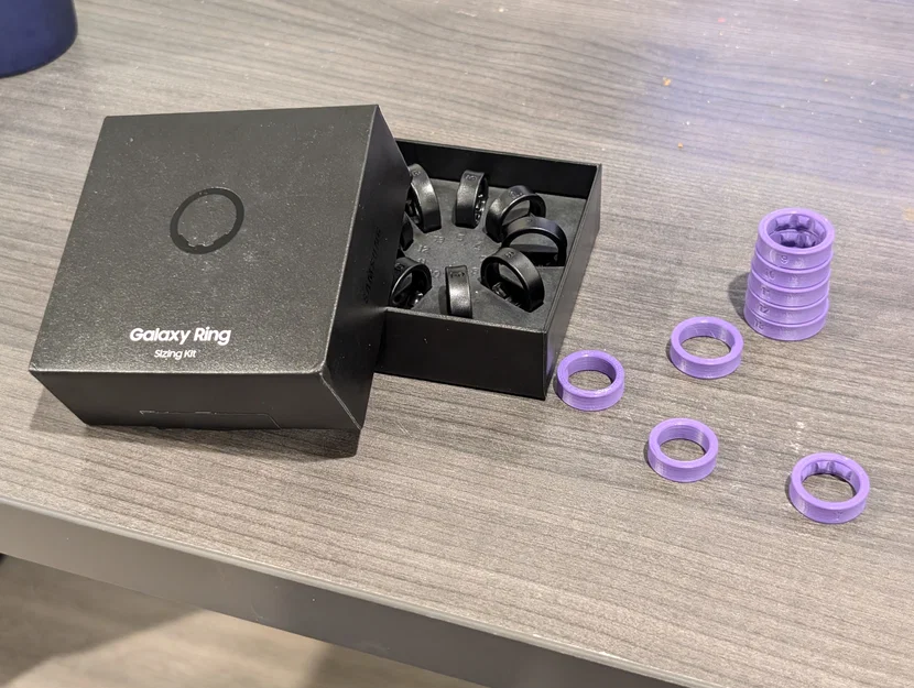 Bộ đo size nhẫn Samsung Galaxy Ring (không chính thức) – chuẩn North America - Image 2
