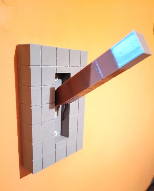 Ốp che công tắc đèn Minecraft (overlay) - Image 2
