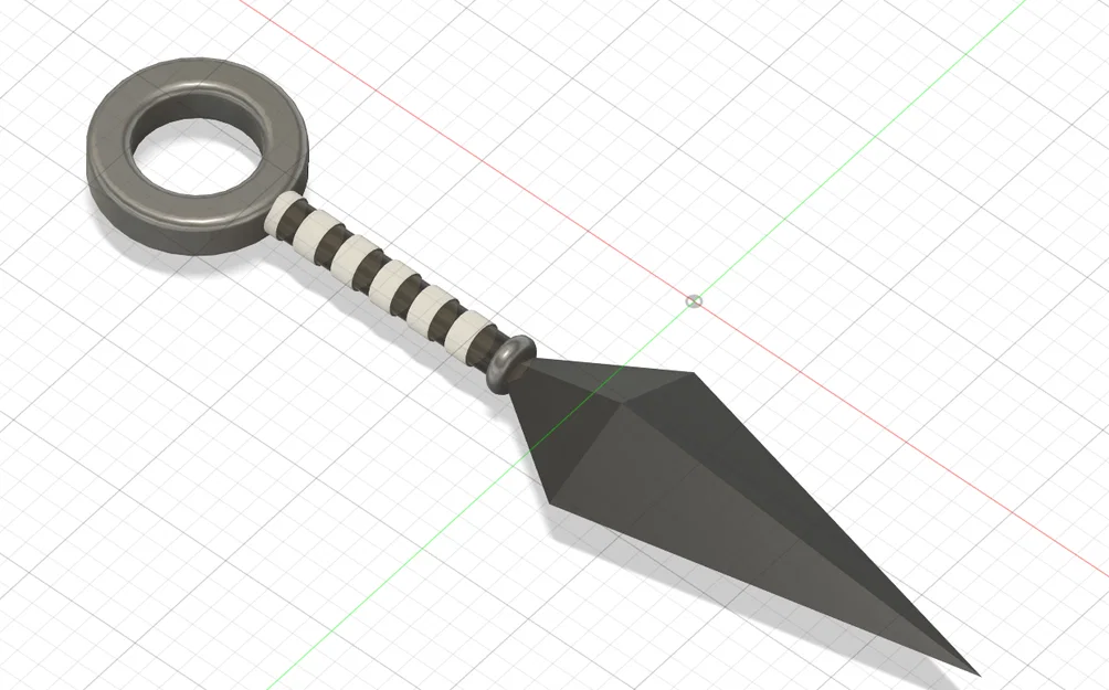 Mô hình 3D Kunai - Phụ kiện sưu tầm độc đáo cho fan anime - Image 1
