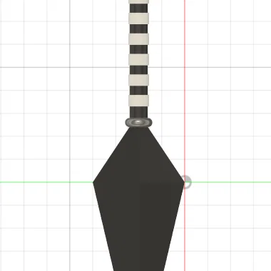 Mô hình 3D Kunai - Phụ kiện sưu tầm độc đáo cho fan anime