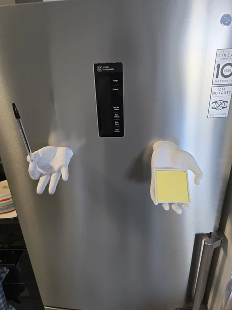 Bàn tay nam châm cho tủ lạnh (Magnetic fridge hands) - Image 4