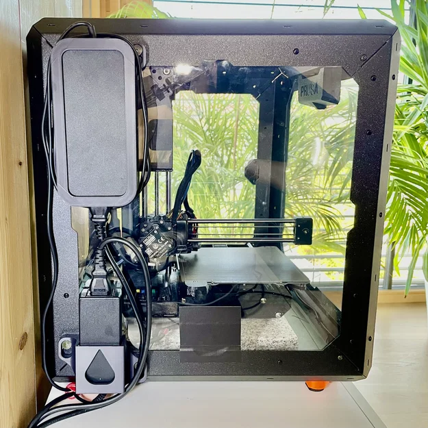 Ngàm gắn PSU cho Prusa Mini Enclosure (Prusa Mini Enclosure PSU mounts) - Image 1