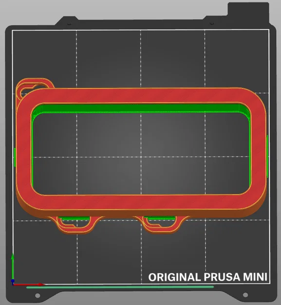 Ngàm gắn PSU cho Prusa Mini Enclosure (Prusa Mini Enclosure PSU mounts) - Image 6