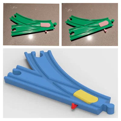 Train Switch cho tàu gỗ Ikea/Brio (bản cập nhật)