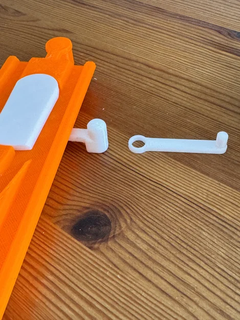 Tay gạt chuyển hướng đường ray Brio và Ikea Lillabo gia cố - Image 3
