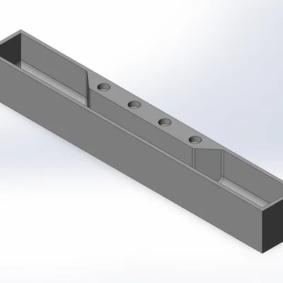 Khay hứng nhựa thừa gọn gàng cho máy in 3D Prusa XL