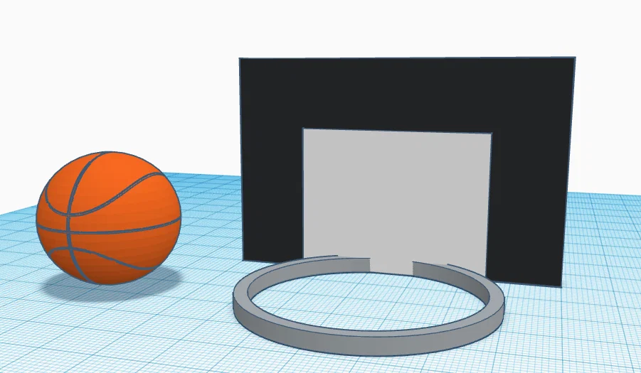 Bộ trò chơi bóng rổ mini in 3D - Giải trí sáng tạo tại nhà - Image 1