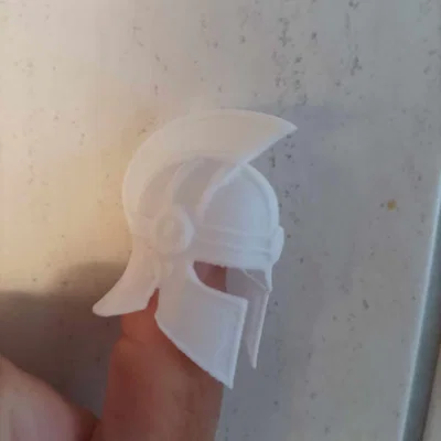 Mô hình mũ chiến binh Hy Lạp cổ đại in 3D độc đáo