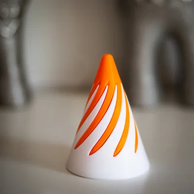 Đồ chơi xoay Fidget Spiral Cone in 3D không cần support