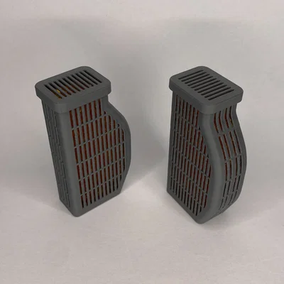 Hộp silica mỏng gắn góc hẹp AMS/Hydra, nắp snap fit cho Bambu Lab AMS